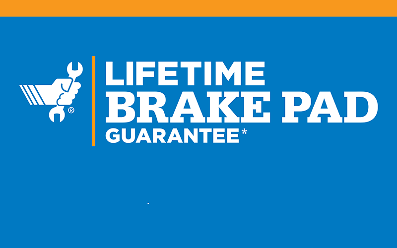 Lifetime Brake Pad Guarantee