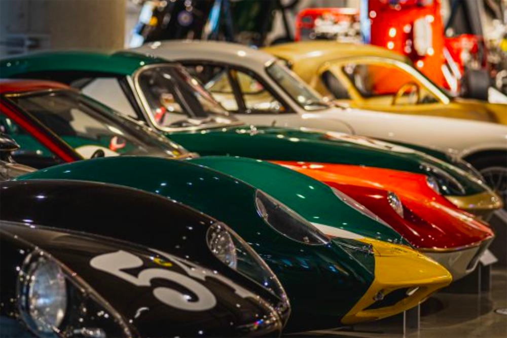 Barber Vintage Motor Museum Lotus Racers
